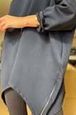 The Soft Tech Jersey Zippy Sweatshirt Navy